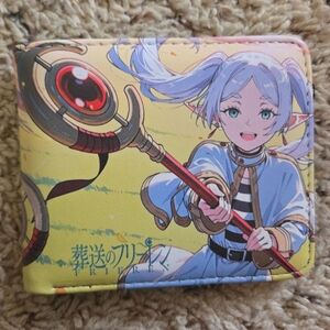 New frieren beyond journeys end anime manga leather wallet